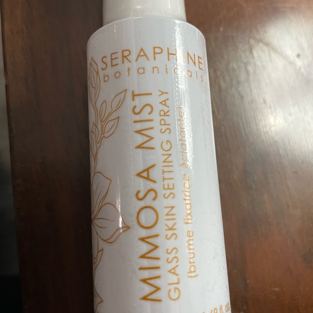 NEW Seraphine Botanicals Mimosa Mist Setting Spray